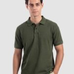 Acid Wash Polo T-shirt